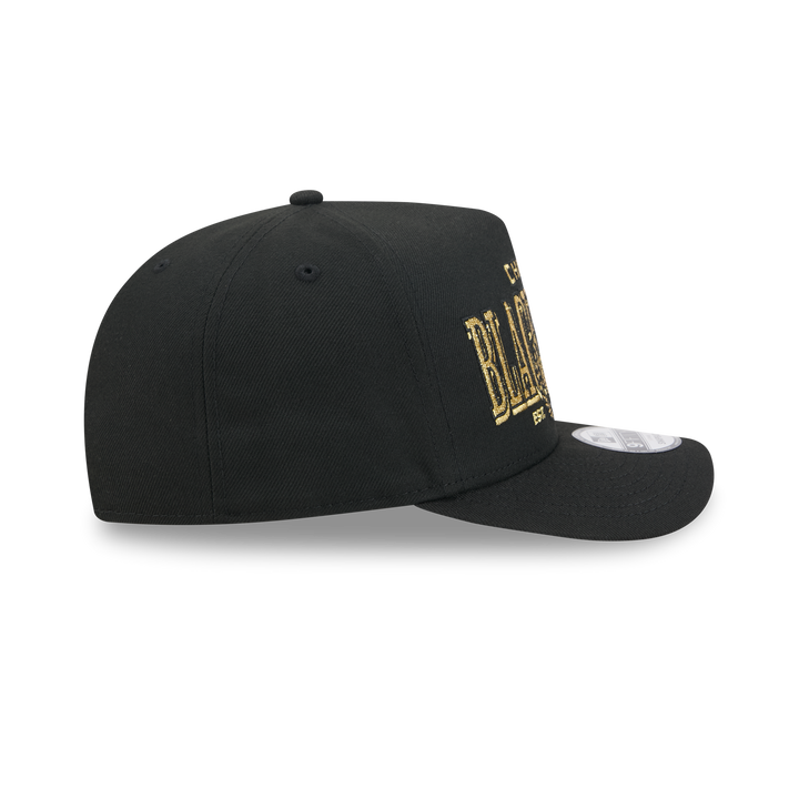 New Era Chicago Blackhawks 9FIFTY A-Frame Gold Laurel Snapback