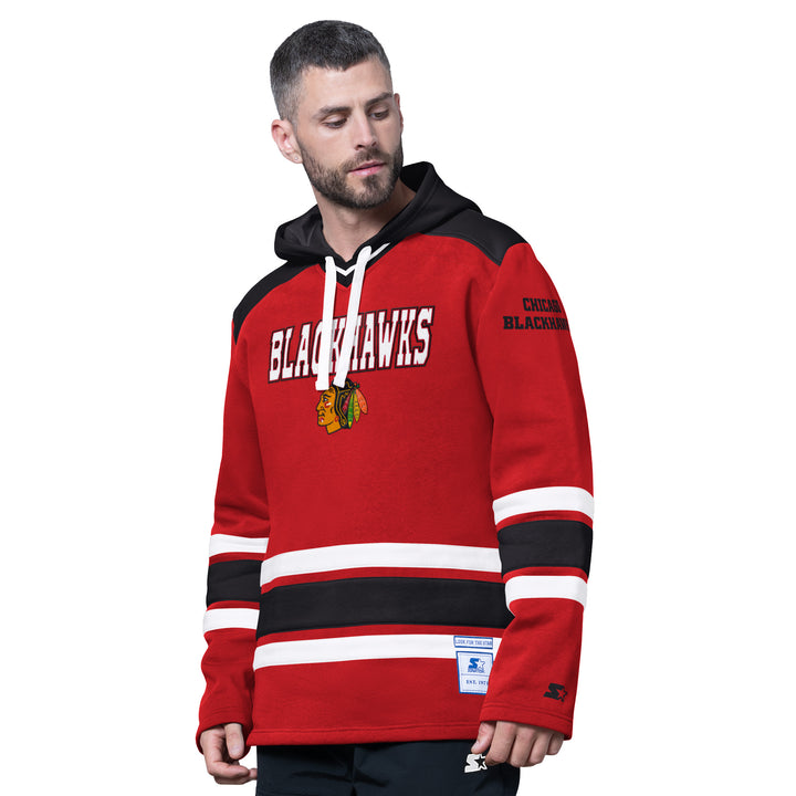 Starter Chicago Blackhawks Slapshot Hoodie