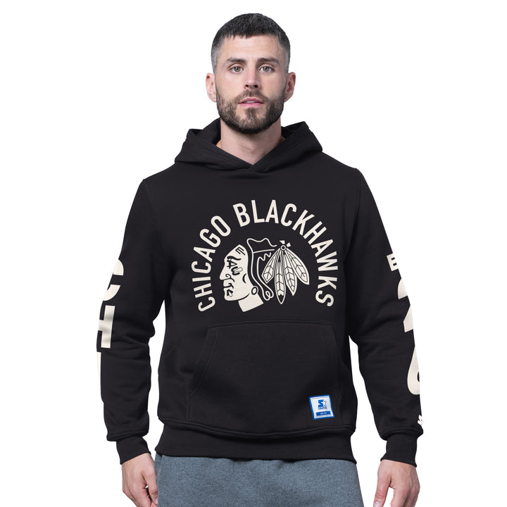 Starter Chicago Blackhawks Hand Off Hoodie