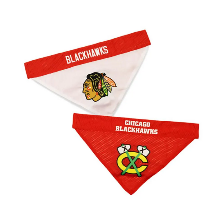 Chicago Blackhawks Reversible Pet Bandana