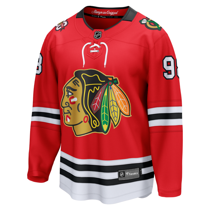 Fanatics Chicago Blackhawks Centennial Breakaway Replica Bedard Jersey