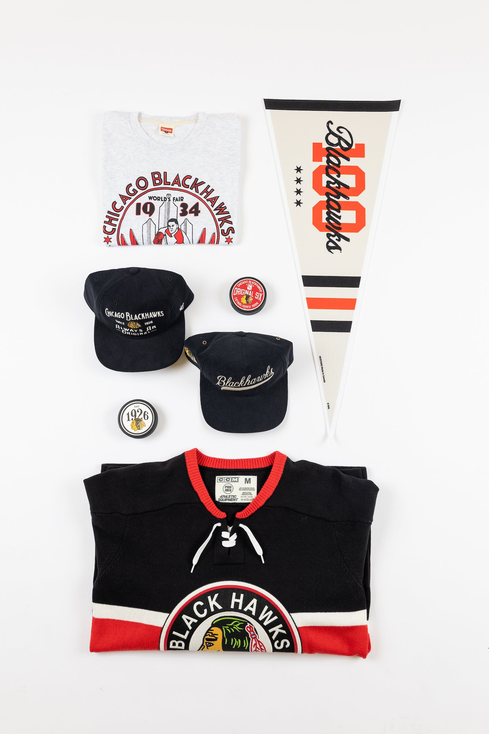 Blackhawks Apparel Amex Originals Collection