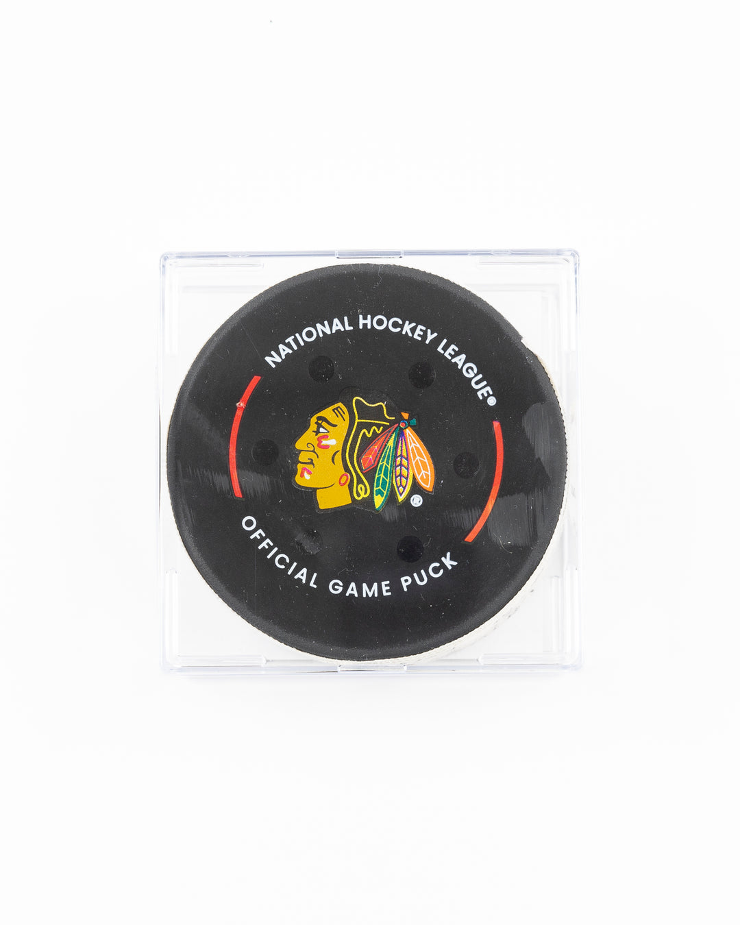 Craig Smith Game-Used Preseason Goal Puck 9/25/24 15863