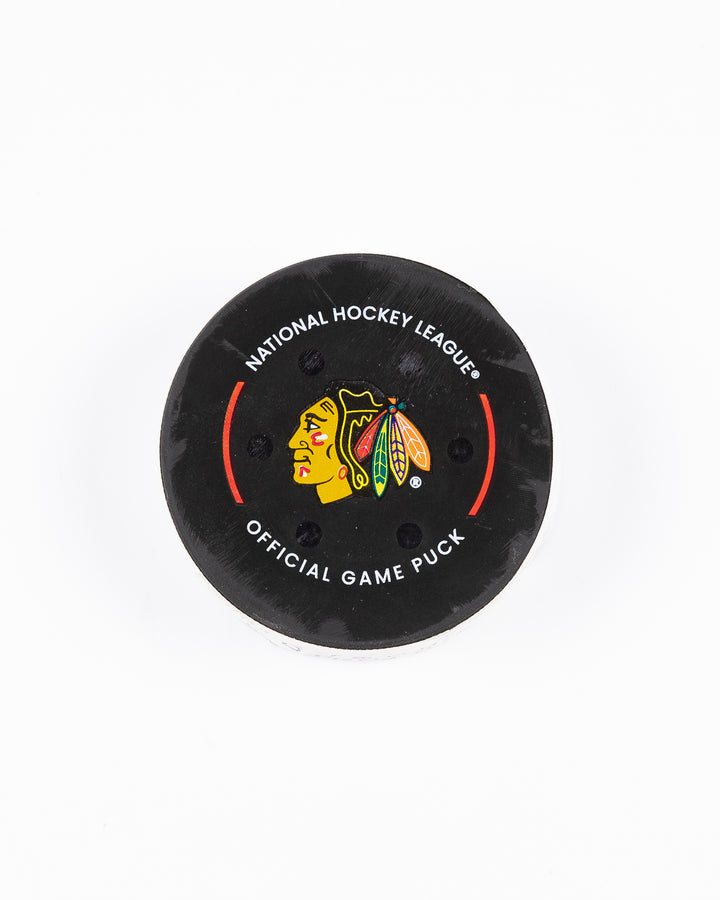 Game-Used Puck 12/1/24 15957