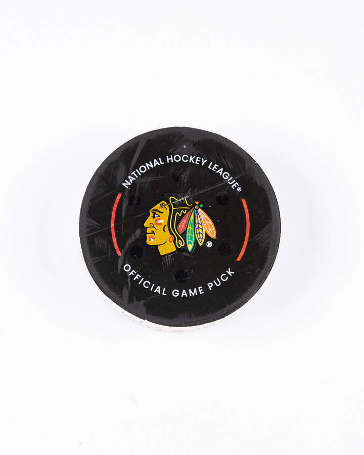 Game-Used Puck 12/15/24 16627