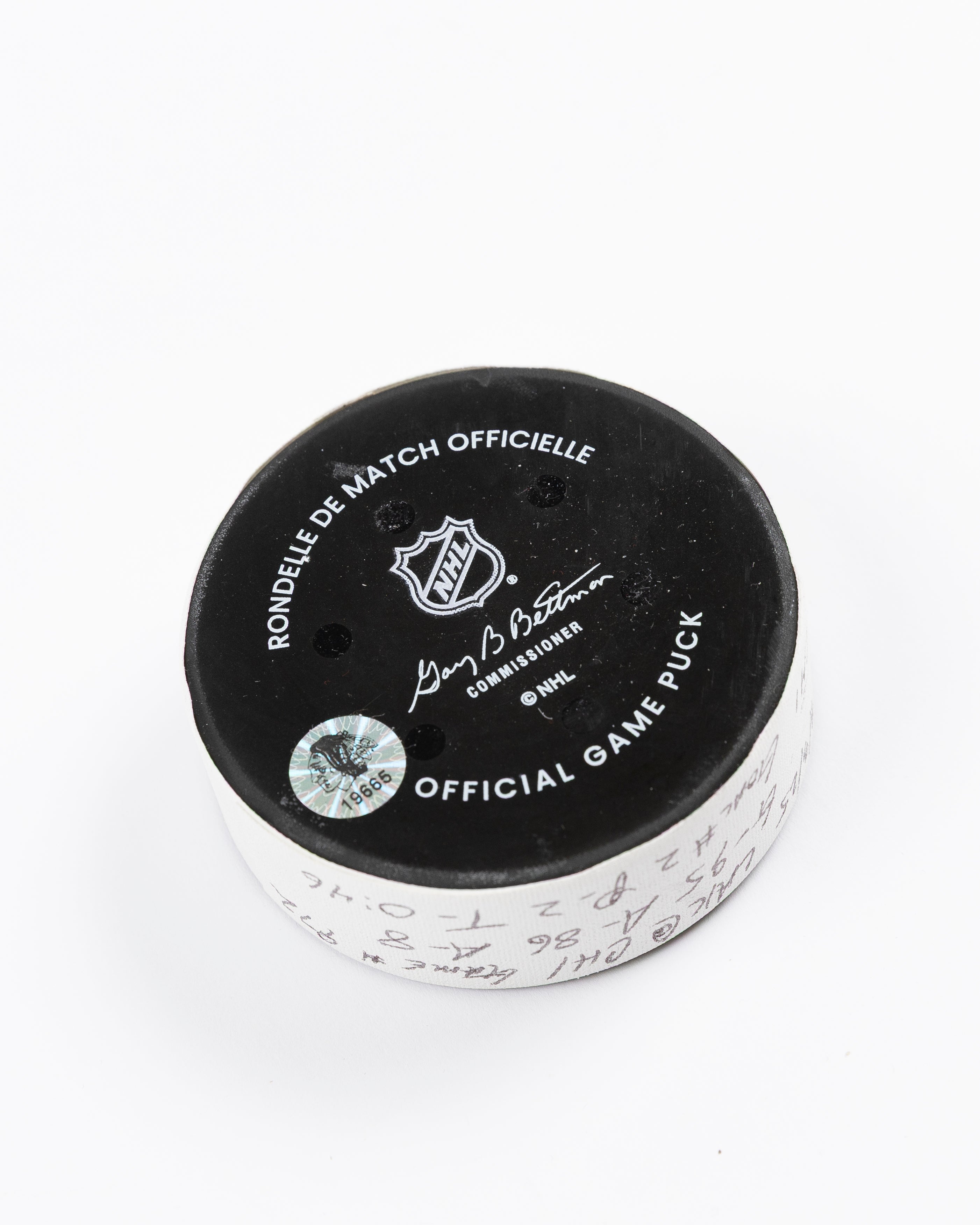 Ilya Mikheyev Game-Used Goal Puck 3/3/25 19665 – CBH Shop