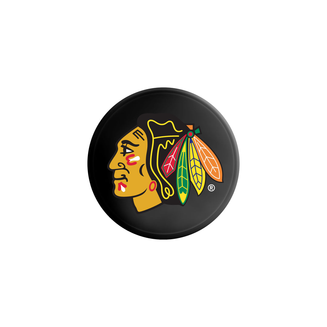 Chicago Blackhawks Mini Logo Puck Charm