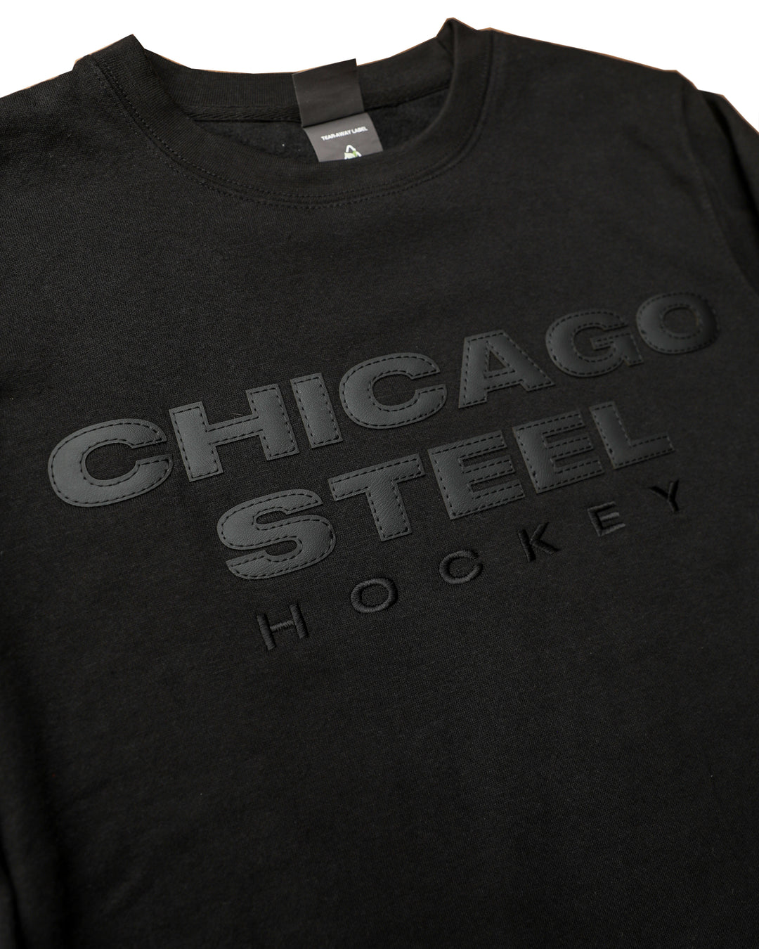 Chicago Steel Black Crewneck