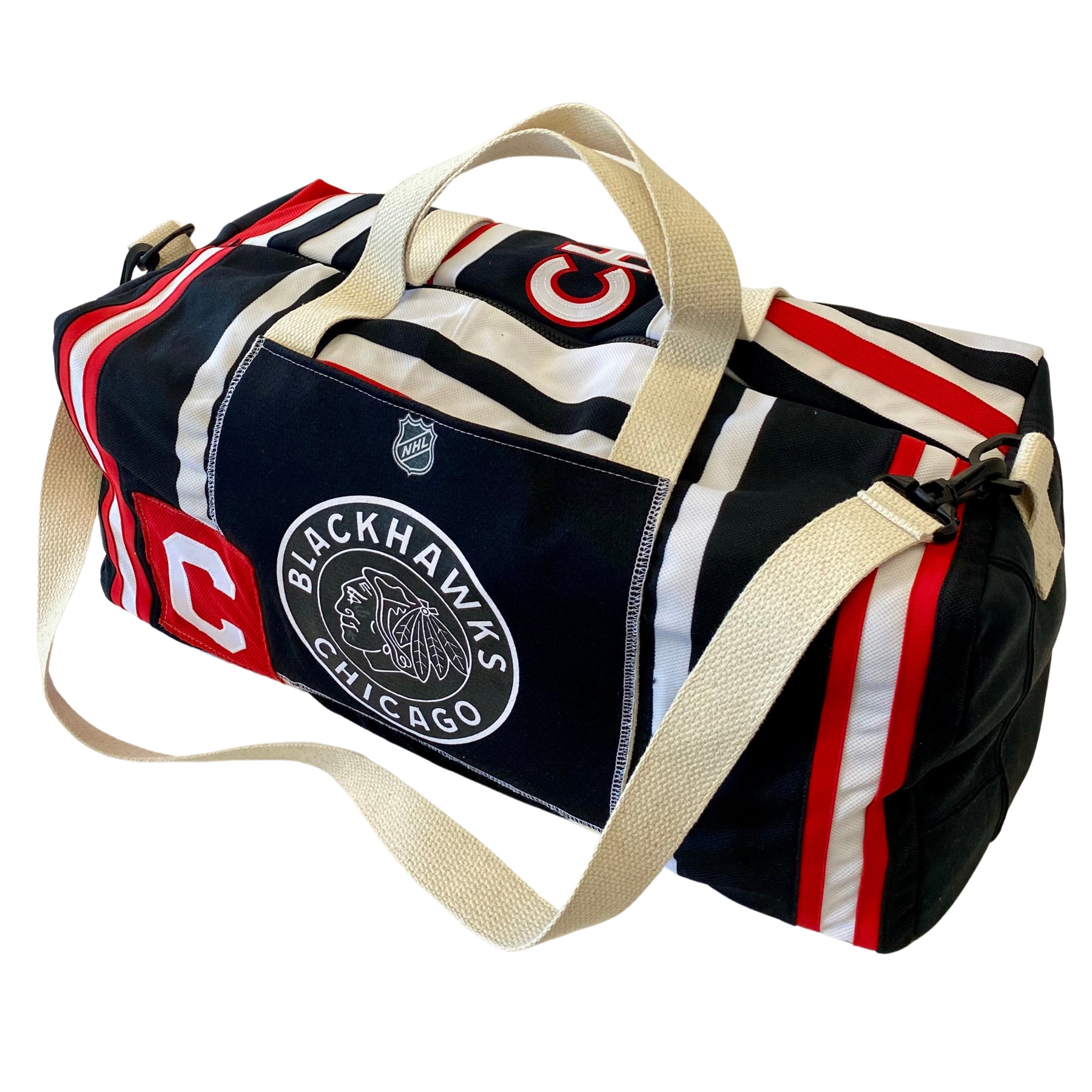 Refried Chicago Blackhawks Large Duffle Bag