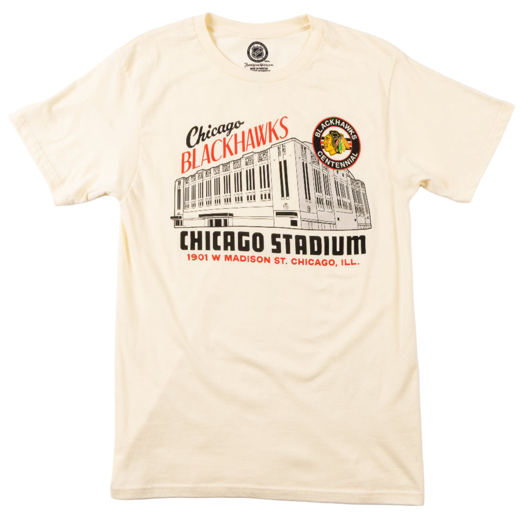 American Needle Chicago Blackhawks Chicago Stadium Tee