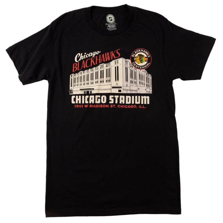 American Needle Chicago Blackhawks Chicago Stadium Tee