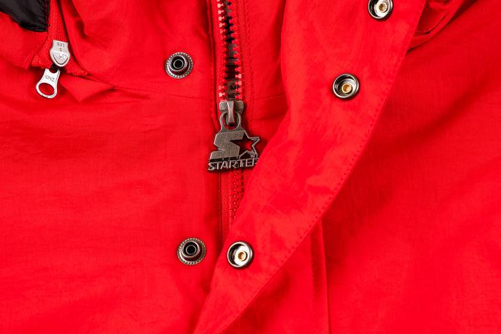 Starter Chicago Blackhawks Line Up Half Zip Pullover