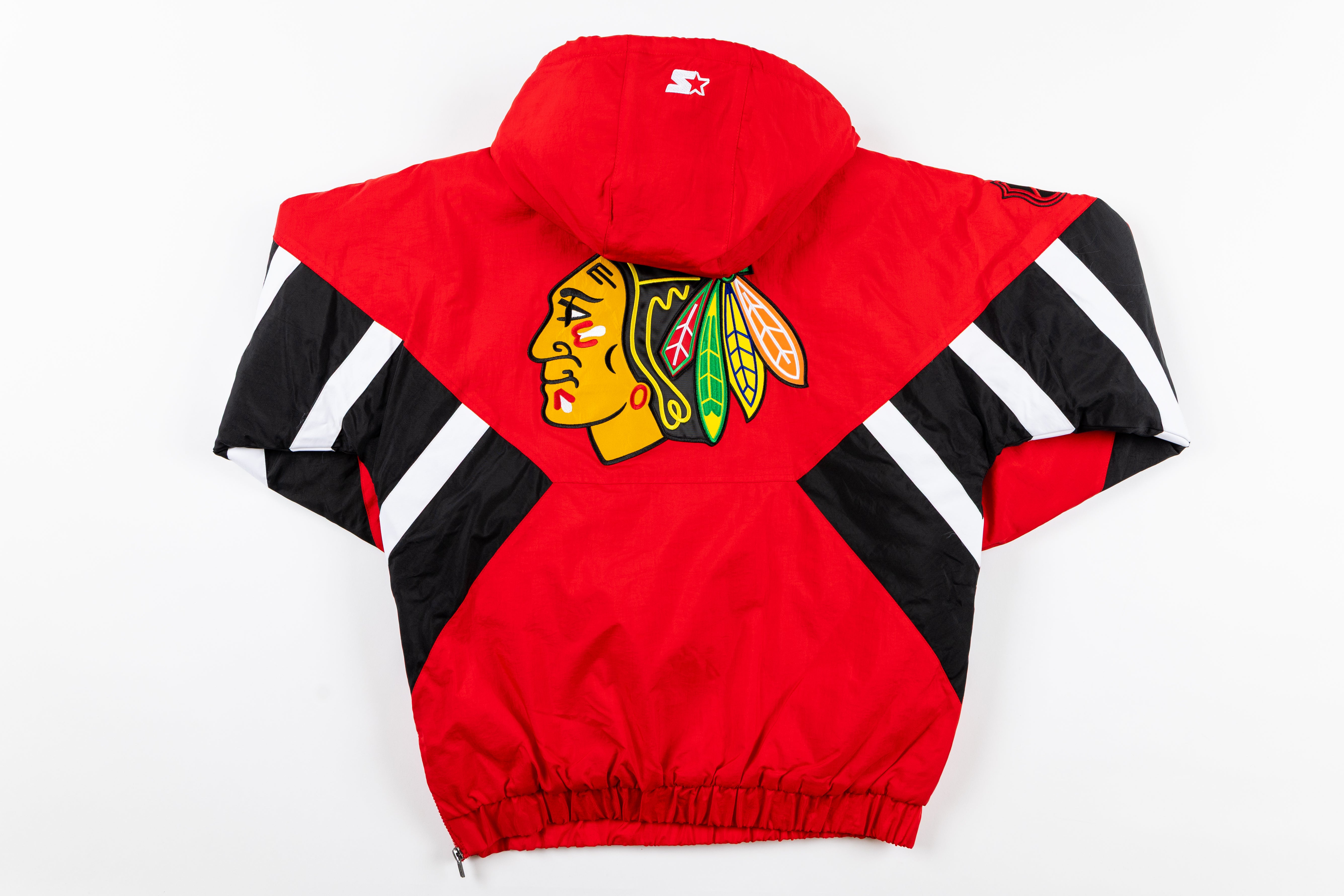 Starter Chicago Blackhawks Line Up Half Zip Pullover – CBH Shop
