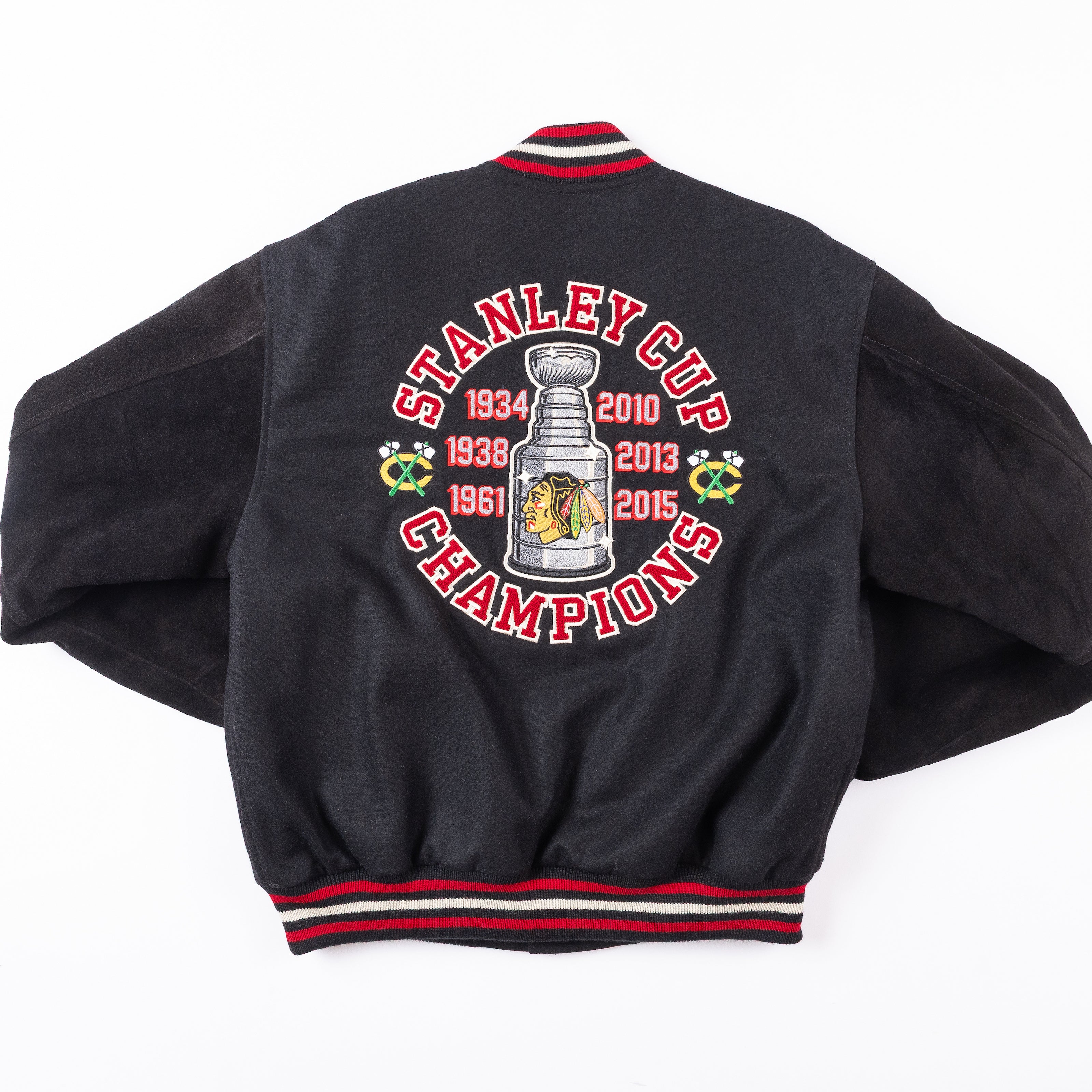 American Needle Chicago Blackhawks 6X Stanley Cup Champions Wool