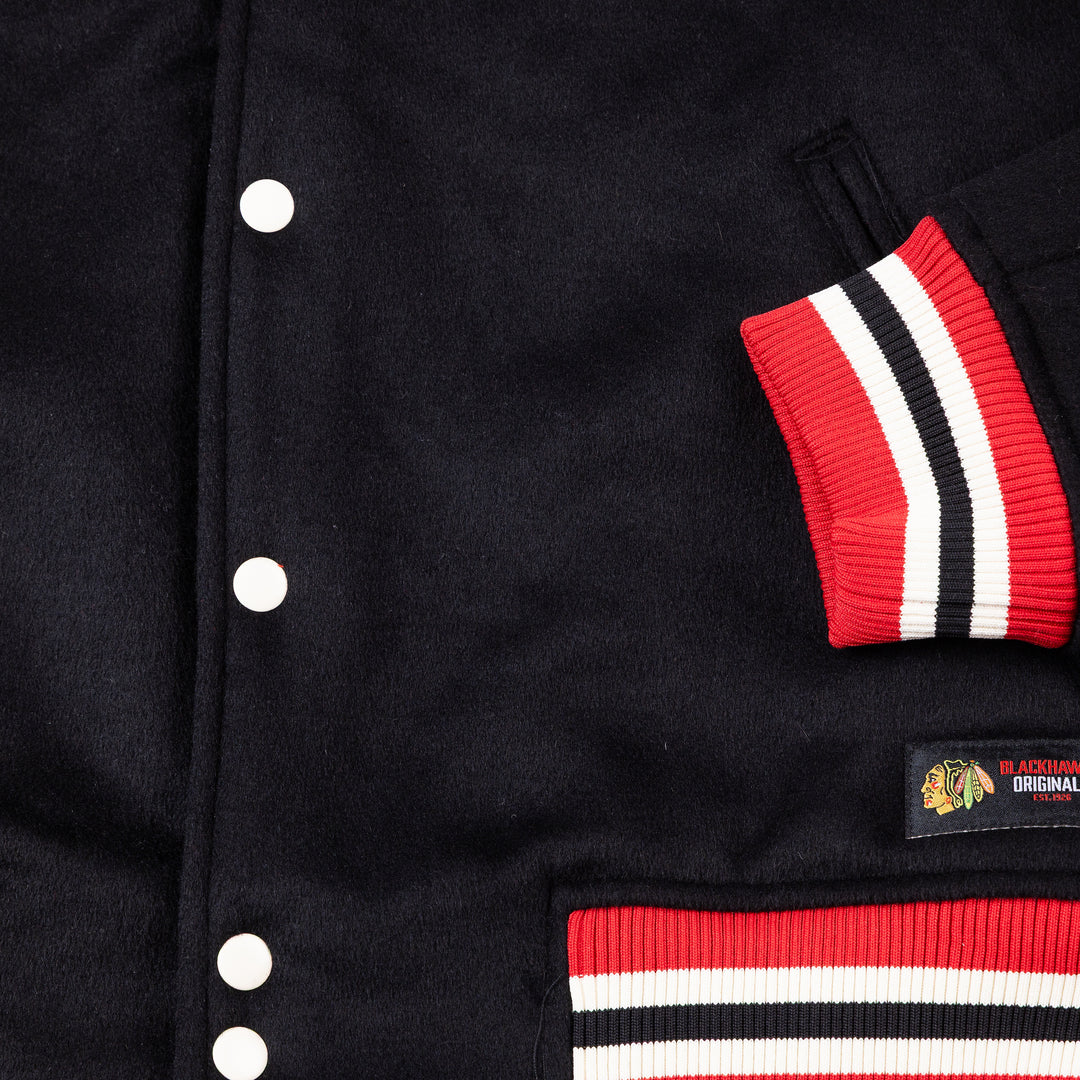 Blackhawks Originals Wool Varsity Jacket