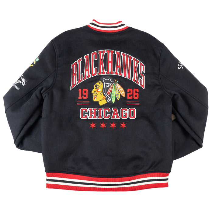 Blackhawks Originals Wool Varsity Jacket