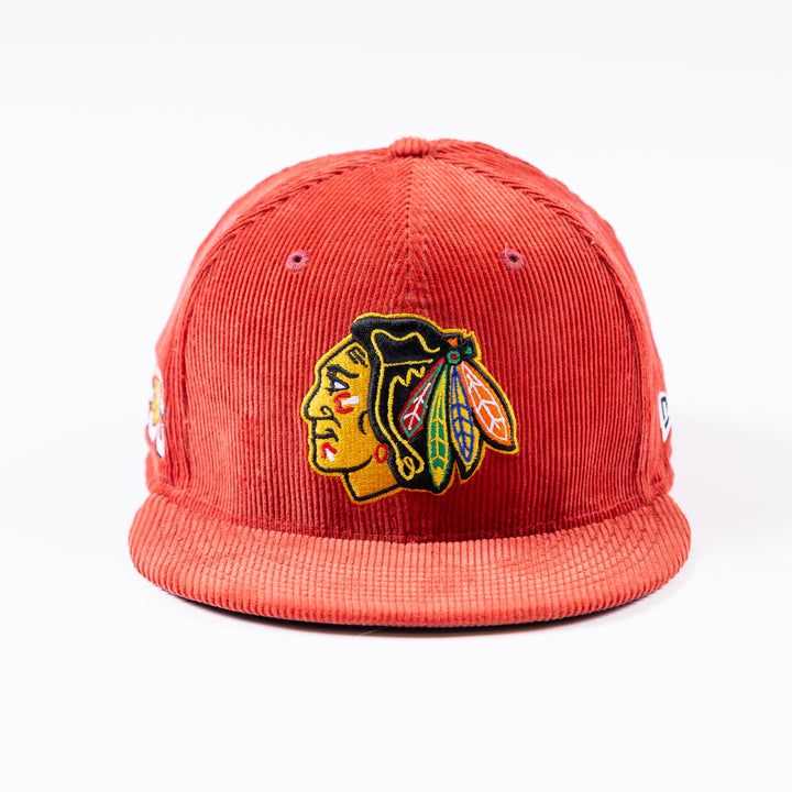 New Era Chicago Blackhawks 9Fifty Centennial Corduroy Snapback