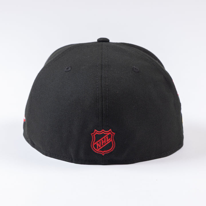 New Era Chicago Blackhawks 59Fifty Centennial Patches Fitted Hat