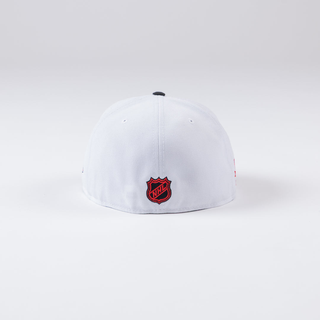 New Era Chicago Blackhawks 59Fifty Centennial Chainstitch Fitted Hat