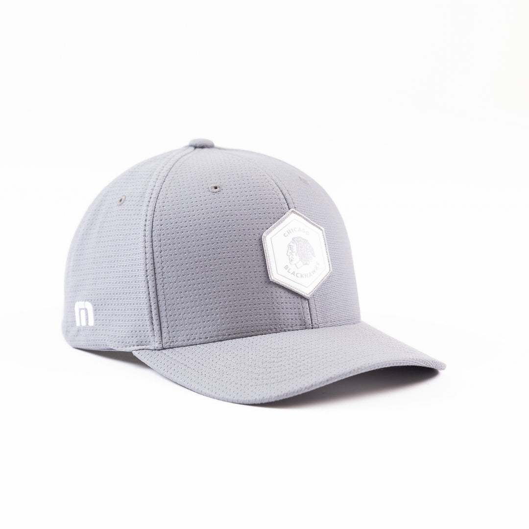 TravisMathew Chicago Blackhawks Bahamas Hexagon Snapback