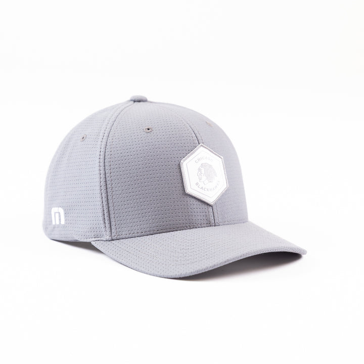 TravisMathew Chicago Blackhawks Bahamas Hexagon Snapback