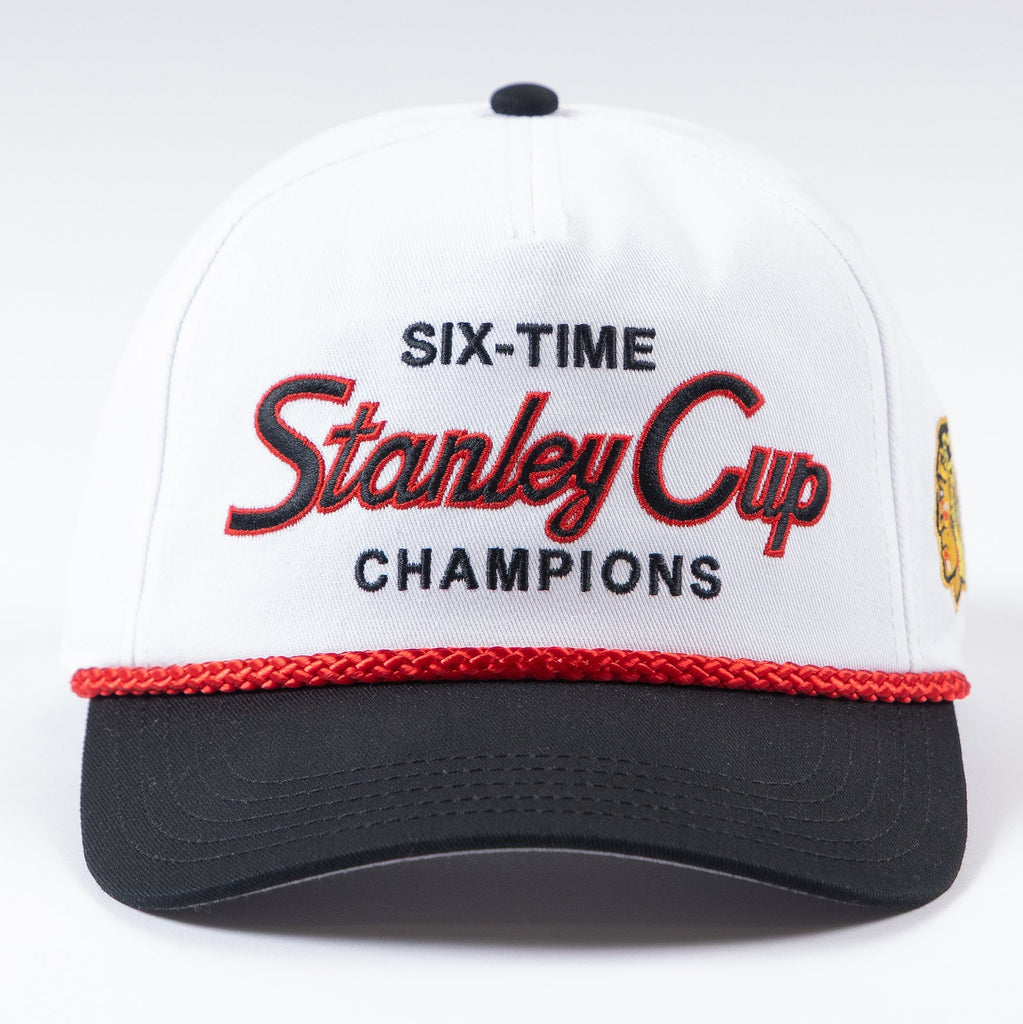 American Needle Chicago Blackhawks 6X Stanley Cup Champions Roscoe