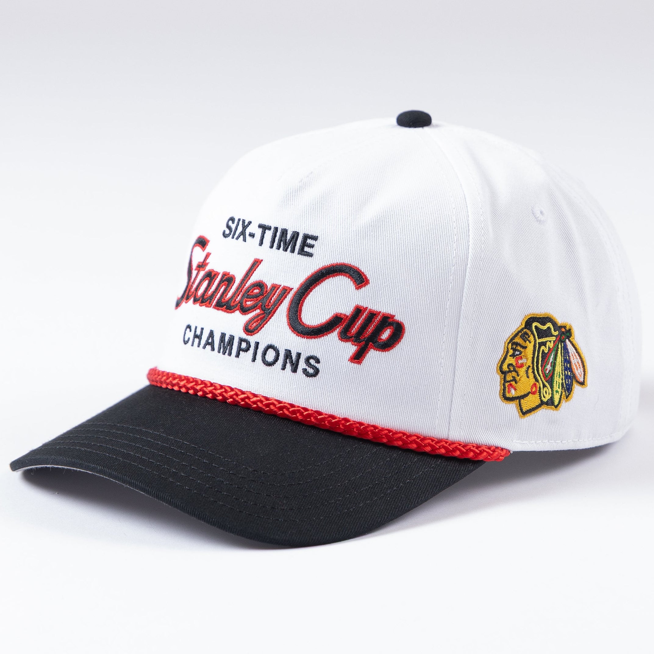 American Needle Chicago Blackhawks 6X Stanley Cup Champions Roscoe