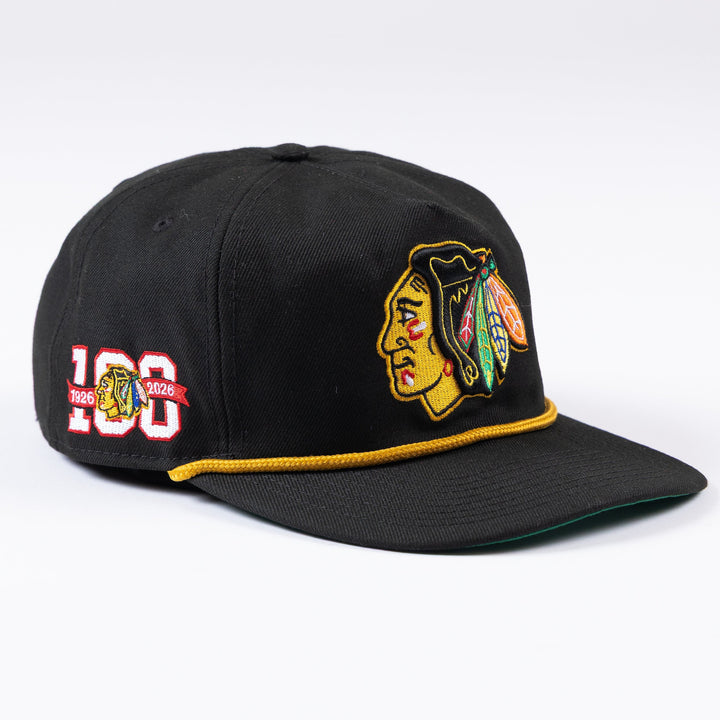 New Era Chicago Blackhawks19Twenty Centennial Rope Snapback