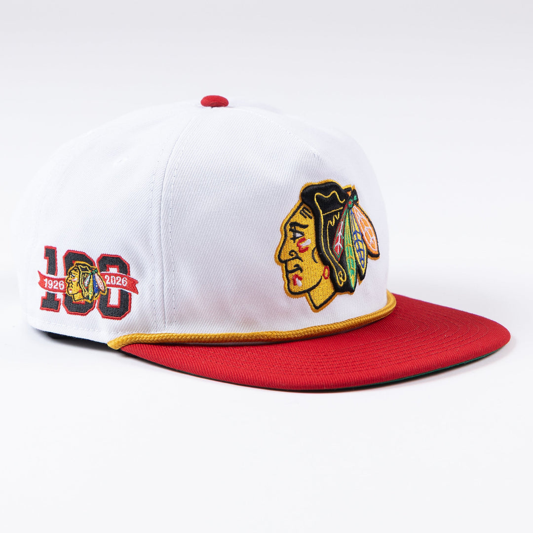 New Era Chicago Blackhawks19Twenty Centennial Rope Snapback
