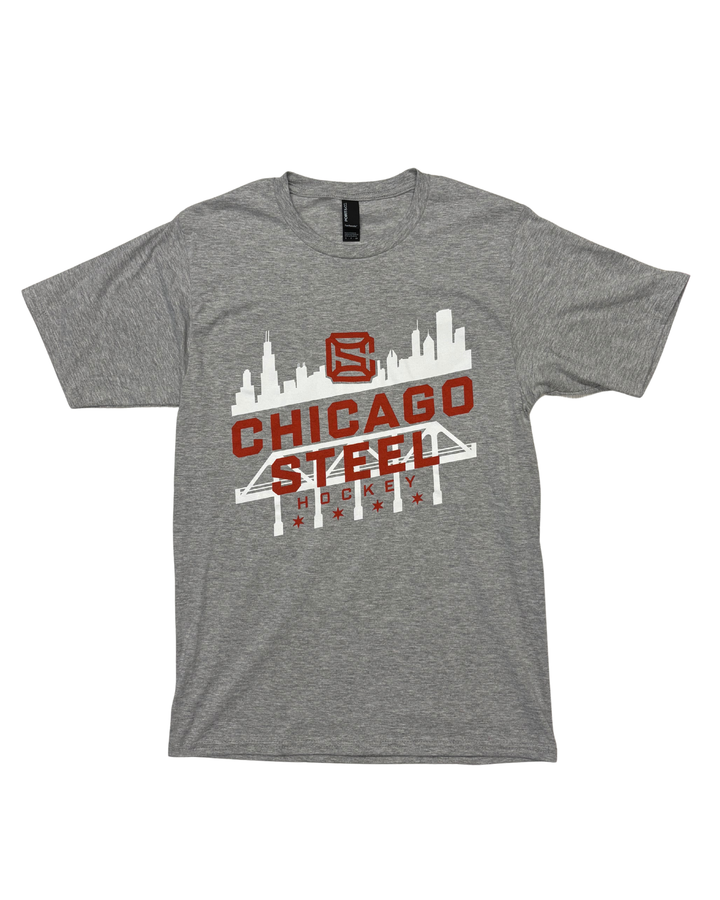 Chicago Steel Grey City Tee