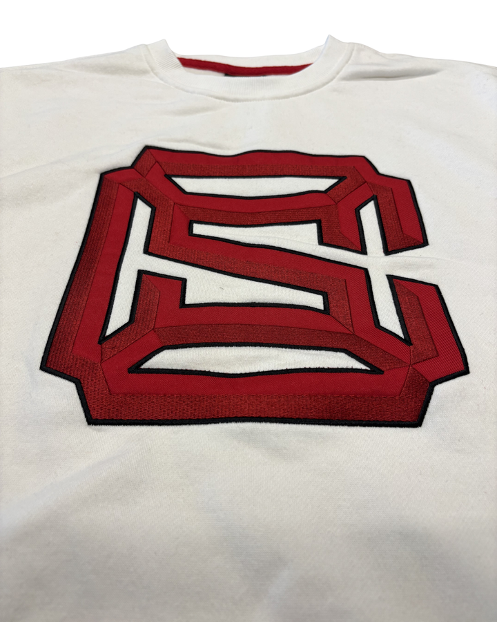Chicago Steel White Primary Crewneck