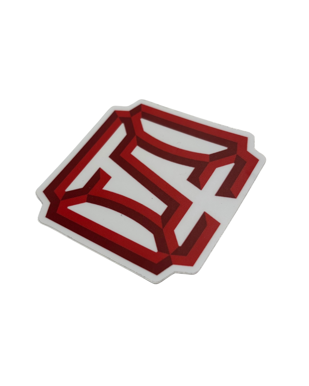 Chicago Steel Red Primary Logo Sticker