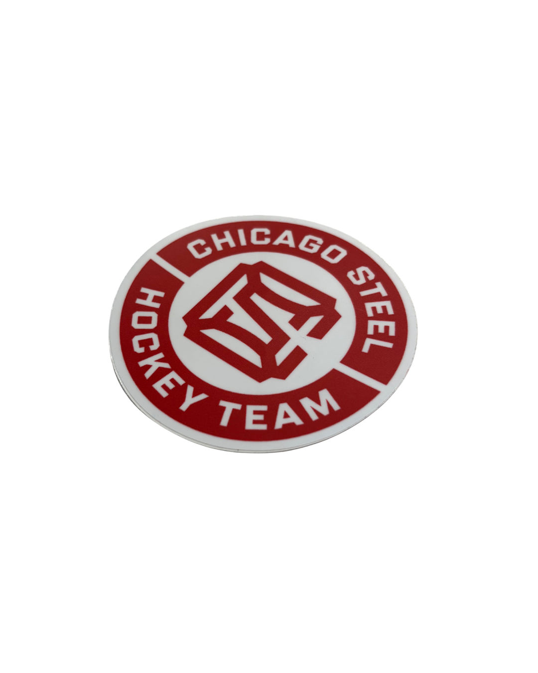 Chicago Steel Red Patch Sticker