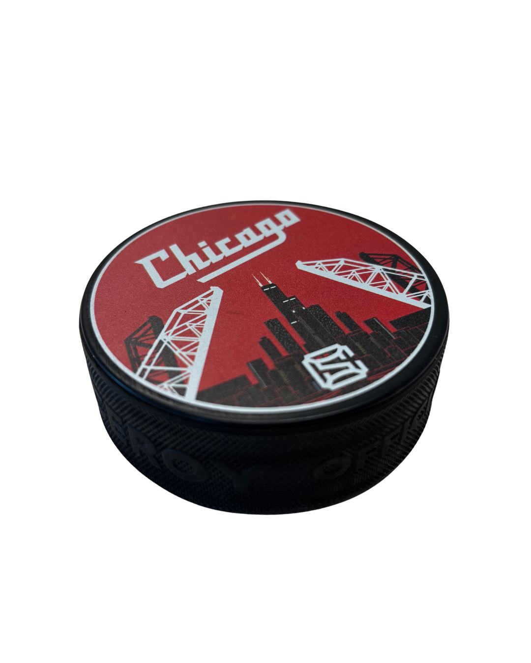 Chicago Steel Bridge Souvenir Puck