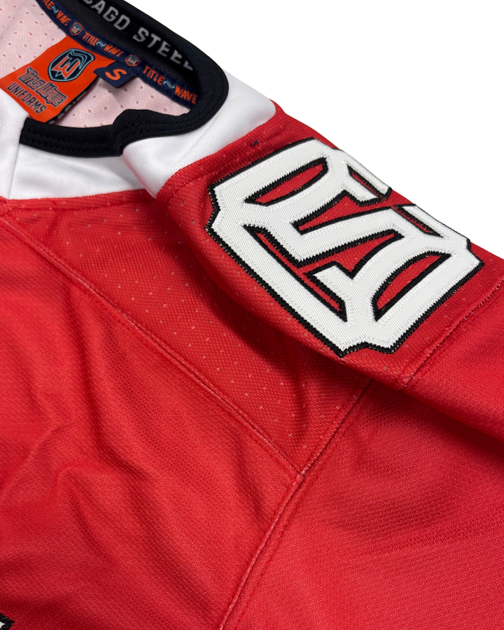 Chicago Steel New Youth Red Replica Jersey