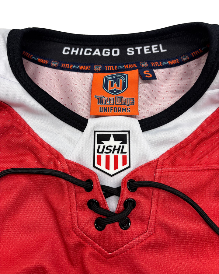 Chicago Steel New Red Replica Jersey