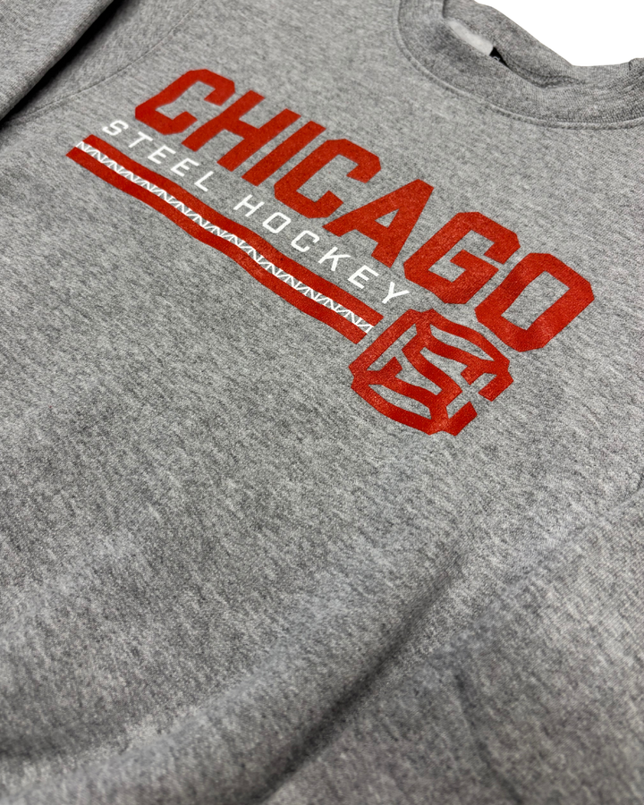 Chicago Steel Youth Grey Crewneck
