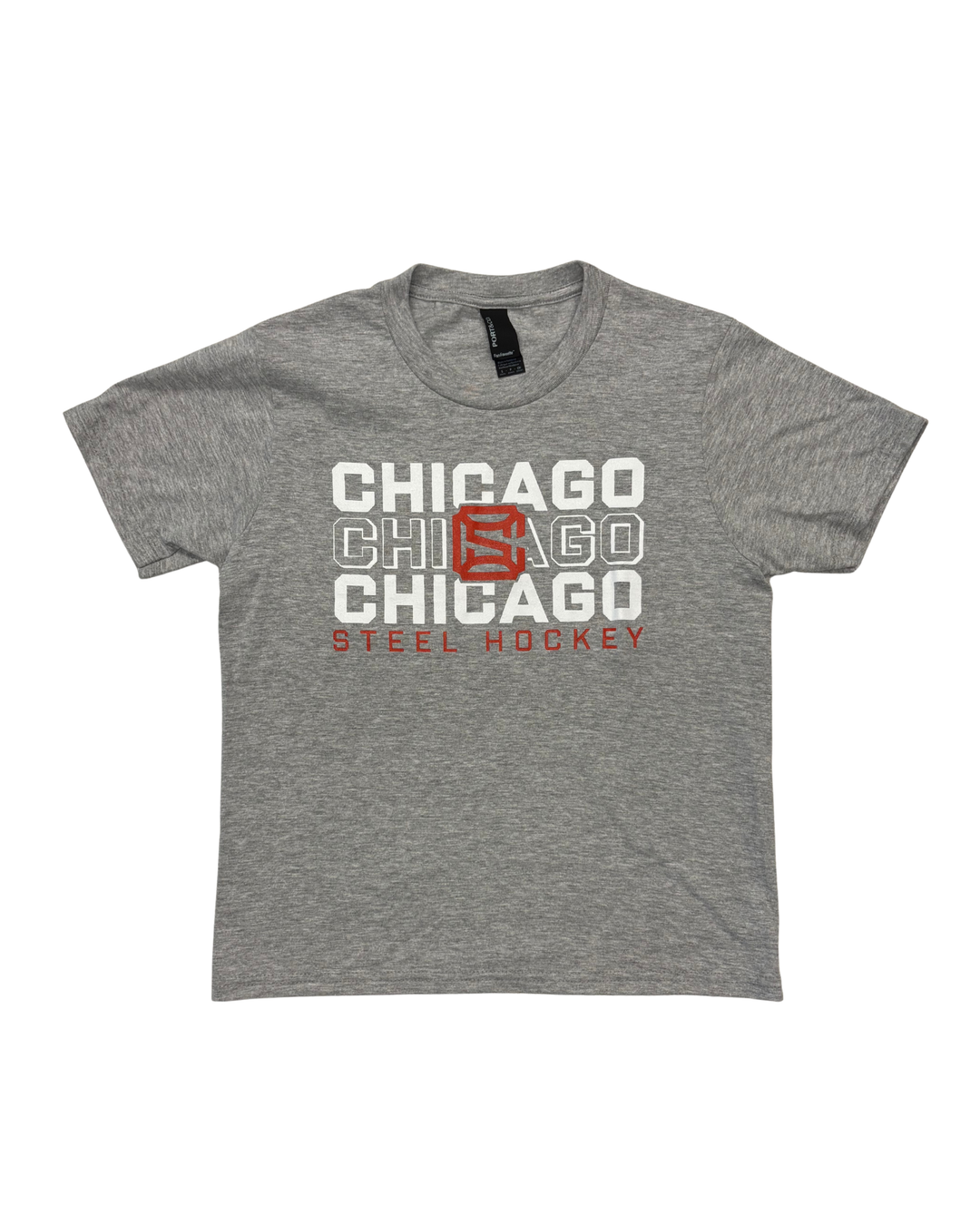 Chicago Steel Youth Grey Tee