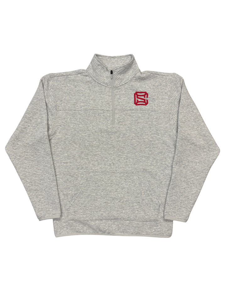 Chicago Steel Grey Pebble Quarter Zip
