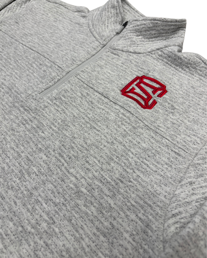 Chicago Steel Grey Pebble Quarter Zip