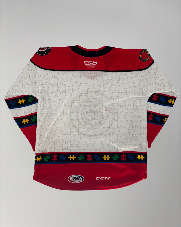 CCM Rockford IceHogs Autism Awareness Replica Jersey