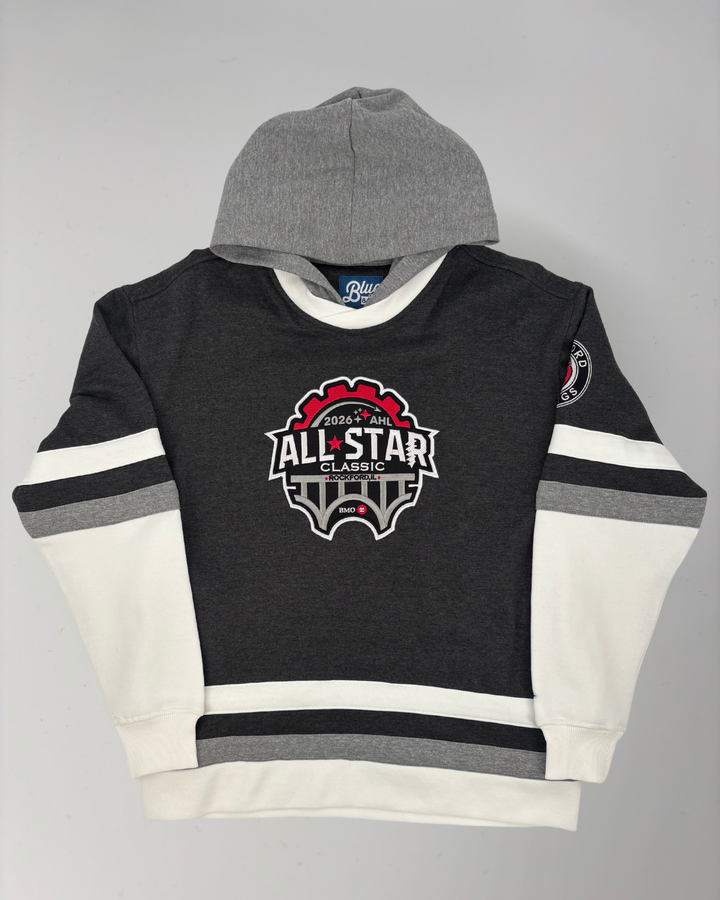 Rockford IceHogs Charcoal All Star Hockey Hoodie