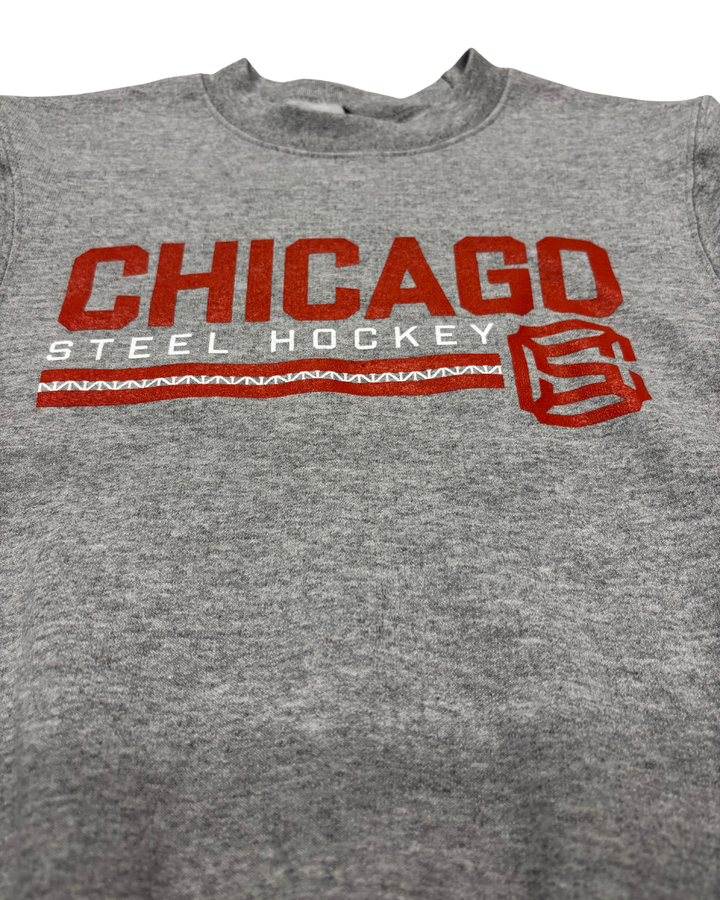 Chicago Steel Youth Grey Crewneck