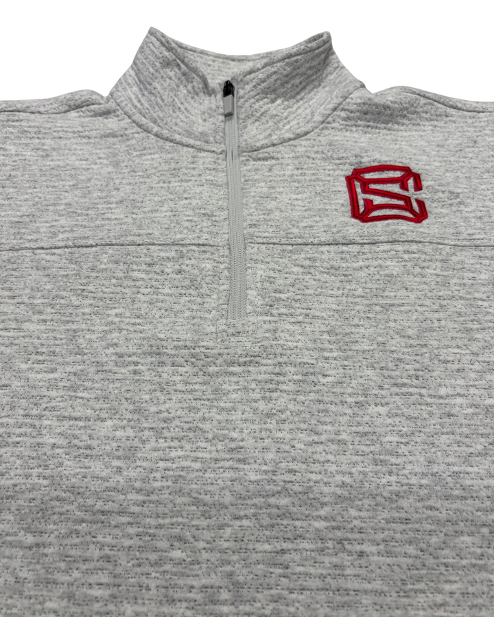 Chicago Steel Grey Pebble Quarter Zip