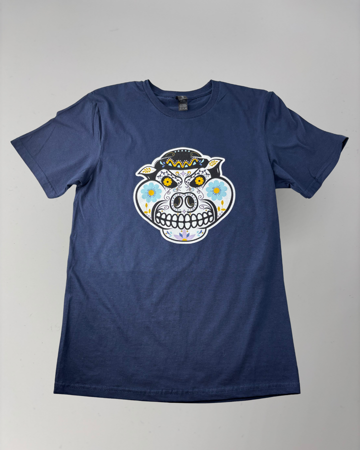 Rockford IceHogs Day of the Dead Navy Tee