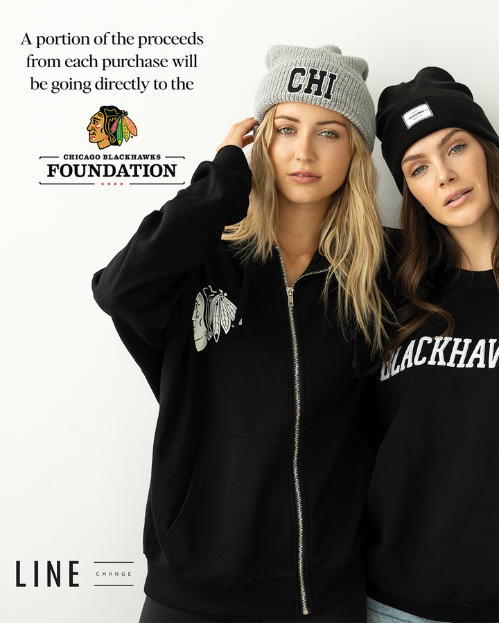 Line Change Ladies Chicago Blackhawks All Day Hoodie