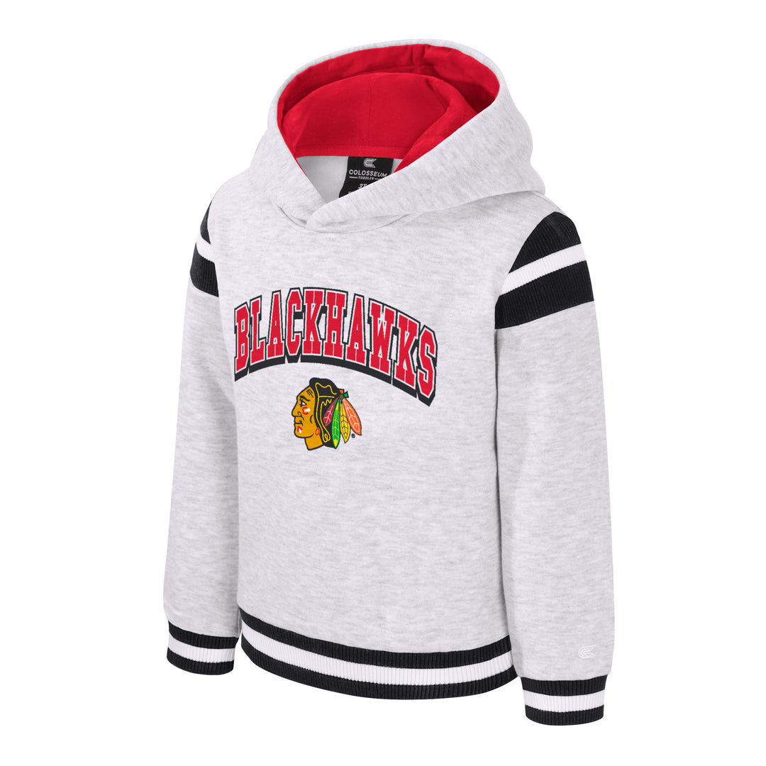 Colosseum Chicago Blackhawks Toddler Mackenzie Pullover Hoodie