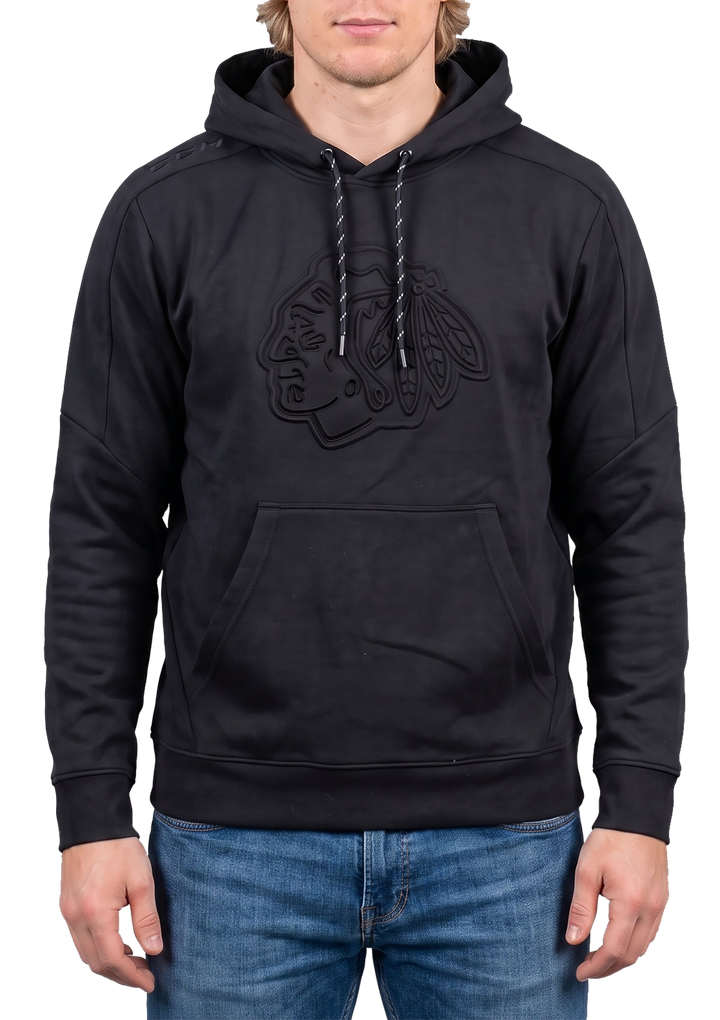CCM Chicago Blackhawks Premium Tonal Hoodie
