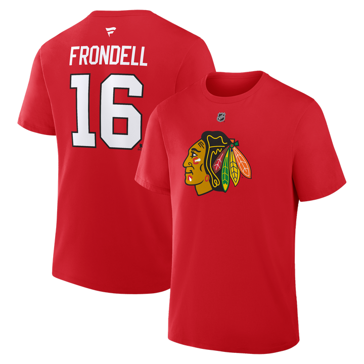 Fanatics Anton Frondell Chicago Blackhawks Player Tee