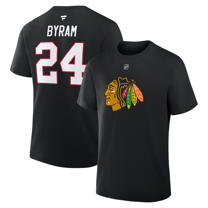Fanatics Bowen Byram Chicago Blackhawks Player Tee